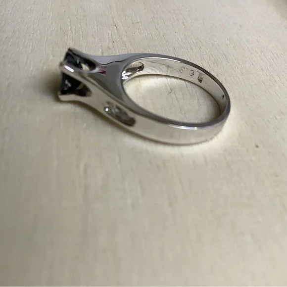 New vintage cocktail ring STG Sapphire - Picture 11 of 13